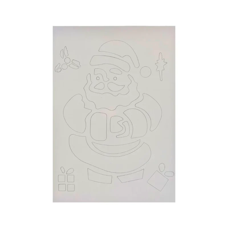 Шаблони 6 бр - коледни за изкуствен сняг