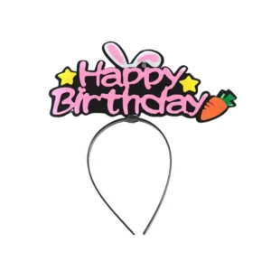 Корона с надпис Happy birthday