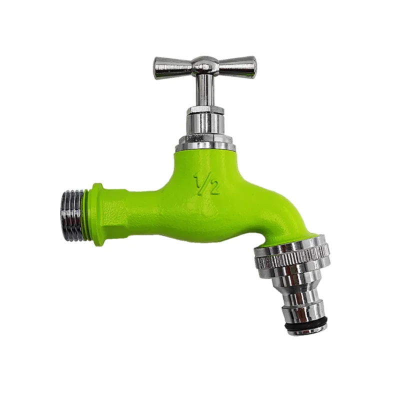 Цветна канелка Hydro месинг с покритие хром и бърза връзка