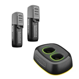 Комплект зарядно с две батерии Karcher 4 V