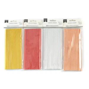 Сламки - 25 бр. - Хартия