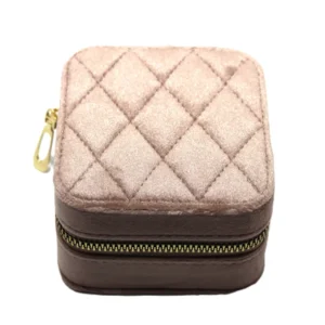 Кутия за бижута - Кадифе - 10х10х5,5см