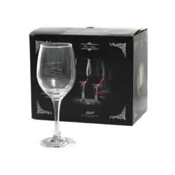 Стъклени чаши за вино - 6 бр.