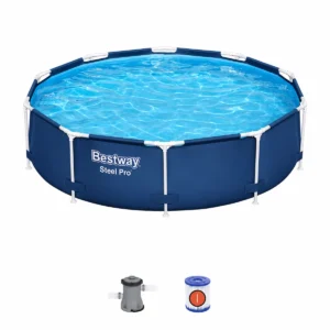 Басейн сглобяем BESTWAY Steel Pro 305x76см С ФИЛТЪРНА ПОМПА