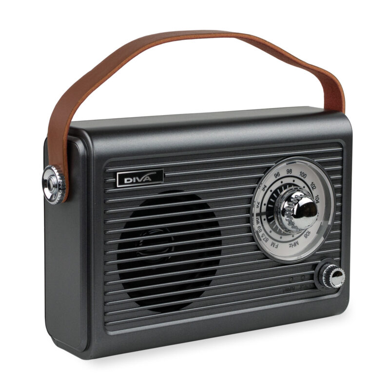Радио с ретро дизайн Diva Retrobox Series RB-BT6500, Bluetooth