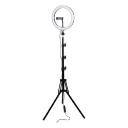 10″ LED RGB Ринг лампа Xmart RL-T160, В комплект с Трипод и Стойка за смартфон