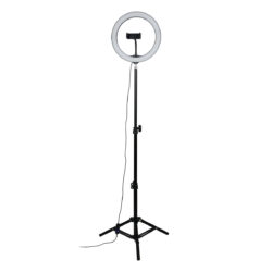 10″ LED Ринг лампа Xmart RL-T120, В комплект с Трипод и Стойка за смартфон
