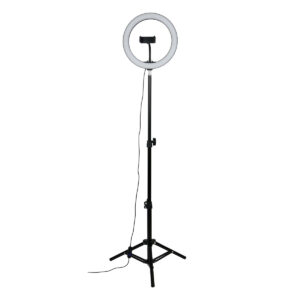 10″ LED Ринг лампа Xmart RL-T120, В комплект с Трипод и Стойка за смартфон