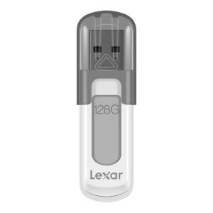 USB Flash памет Lexar® JumpDrive® V100 USB 3.0, 128GB, Бяла