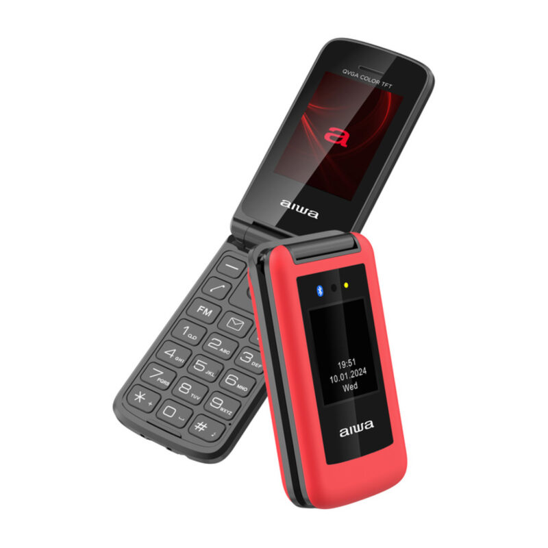 Мобилен телефон Aiwa FP-30-2G/RD Senior Phone