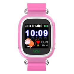 Детски смарт часовник Xmart KW03G, GPS, Розов