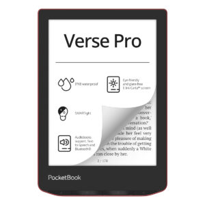 eBook четец PocketBook PB634 Verse Pro, Страстно червен
