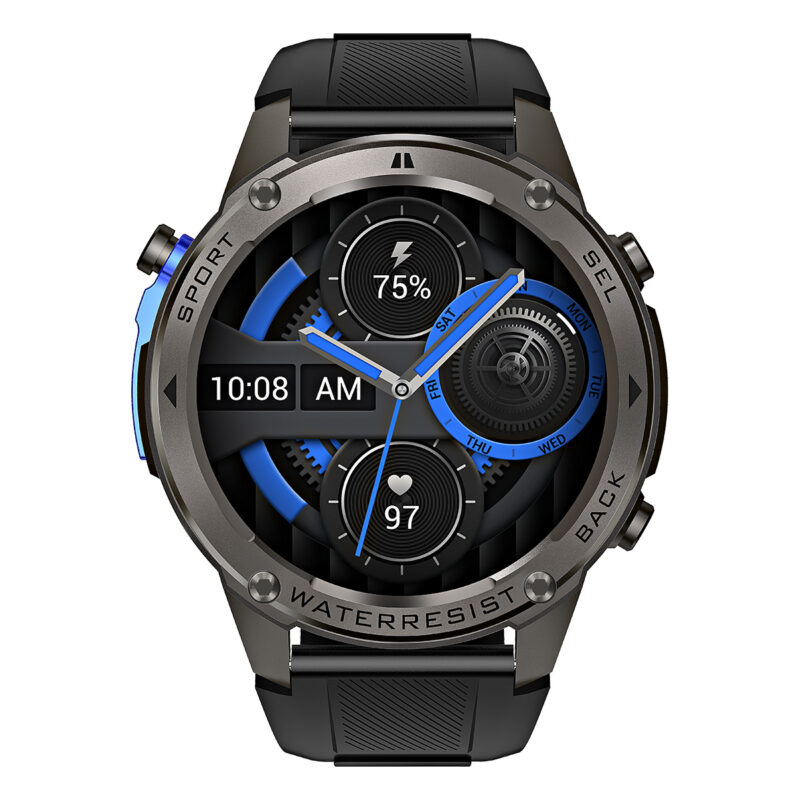 GPS Смарт часовник Xmart AM2410B, Черен
