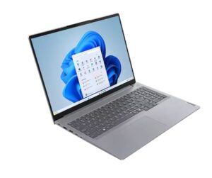 Лаптоп, Lenovo ThinkBook 16 G7 AMD Ryzen 5 7535HS (up to 4.55GHz, 16MB),16GB DDR5-4800, 512GB SSD, 16" WUXGA (1920x1200) IPS AG, Integrated AMD Graphics, FHD&IR Cam, Backlit KB, 3 cell, WLAN, BT, FPR, DOS, 3Y Onsite