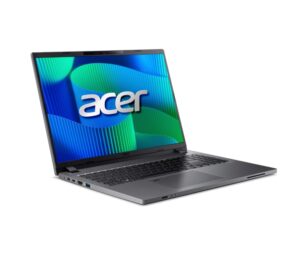 Лаптоп, Acer Travelmate P2 TMP216-51-G2-TCO-53M1, Intel Core i5 1334U (3.4GHz up to 4.6Ghz,12MB), 16'' WUXGA (1920 x1200) IPS, 16GB DDR5  (1 slot free), 512GB PCIe NVMe SSD+ HDD ugrade kit, TPM 2.0, FPR, WiFi 6E, BT 5.3, KB Backlit, Win11 PRO EDU, 3Y Warranty