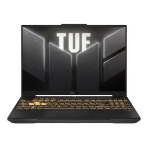 Лаптоп, Asus TUF F16  FA607NUG-RL117,AMD Ryzen 7 ( R7 6C H) 16.0  WUXGA(1920X1200) 16:10 Bend+300nits AG,144 Hz,16GB DDR5 4800 Mhz(2*8),512 GB M.2 SSD,RTX 4050 6GB GDDR6,Wi-Fi 6(802.11ax),Backlit Chiclet Keyboard 1-Zone RGB, no OS, Mecha Gray