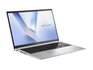 Лаптоп, Asus Vivobook M1502NAQ-BQ041, AMD Ryzen 7,15.6 "FHD(1920X1080) 16:9,16GB LPDDR5 (8 GB on BD),512 GB SSD,Backlit Keyboard , NO OS, Cool Silver
