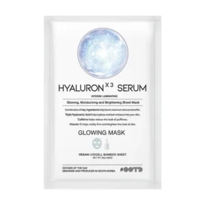 Хидратираща и озаряваща маска за лице с Хиалуронова киселина OOTD Triple Hyaluronic Acid Serum Glowing Mask