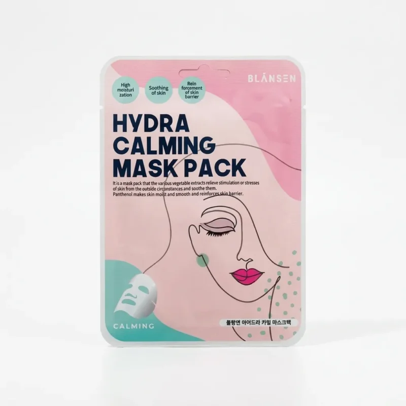 Интензивно хидратираща и успокояваща маска с алое и колаген Chamos Blansen Hydra Calming Mask Pack