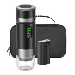 Преносима еспресо машина Xmart KF-JN-03 Plus, черна